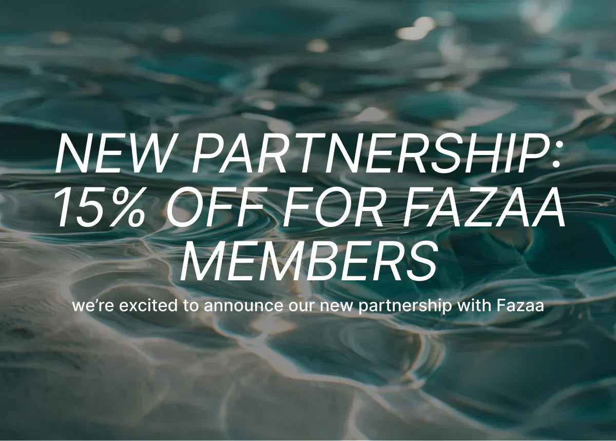 New Partnership: 15% OFF for Fazaa Members